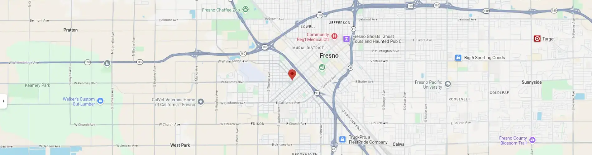 Fresno Maps Image